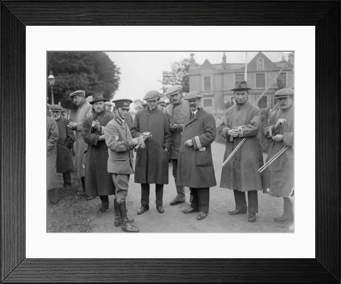 Framed Print : At the RAC TT race, Isle of Man, 10 June 1914. Artist: Bill Brunell Framed Print : At the RAC TT race, Isle of Man, 10 June 1914. Artist: Bill Brunell