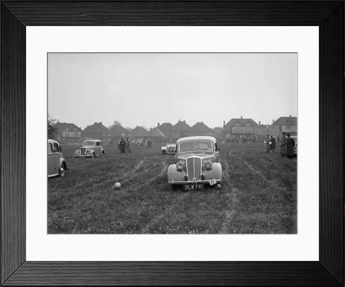 Framed Print : Standard Twelve at the Standard Car Owners Club Gymkhana, 8 May 1938. Artist: Bill Brunell Framed Print : Standard Twelve at the Standard Car Owners Club Gymkhana, 8 May 1938. Artist: Bill Brunell