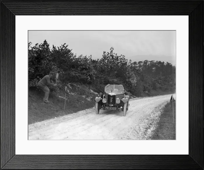 Framed Print : AC Acedes Six open tourer taking part in the North West London Motor Club Trial, 1 June 1929 Framed Print : AC Acedes Six open tourer taking part in the North West London Motor Club Trial, 1 June 1929