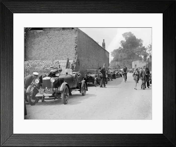 Framed Print : Star 18 / 50 and Austin 747 cc at the North West London Motor Club Trial, 1 June 1929 Framed Print : Star 18 / 50 and Austin 747 cc at the North West London Motor Club Trial, 1 June 1929