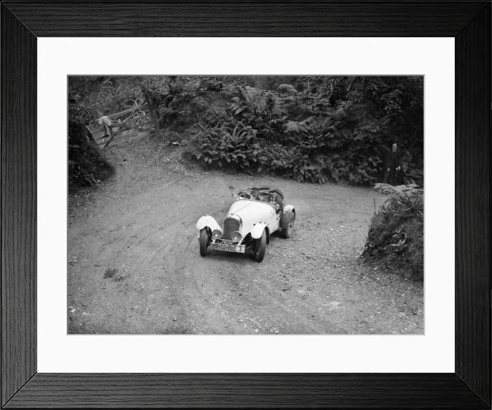 Framed Print : Marendaz Competion 2-seater special 15 / 90 of Mrs NA Moss driving in a motoring trial, late 1930s Framed Print : Marendaz Competion 2-seater special 15 / 90 of Mrs NA Moss driving in a motoring trial, late 1930s