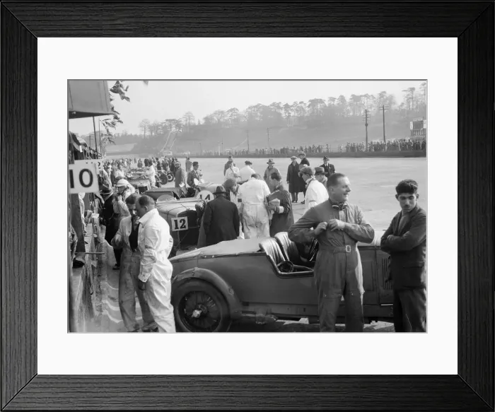 Framed Print : Tim Rose-Richards and John Cobbs Talbot 105 at the JCC Double Twelve race, Brooklands, May 1931 Framed Print : Tim Rose-Richards and John Cobbs Talbot 105 at the JCC Double Twelve race, Brooklands, May 1931