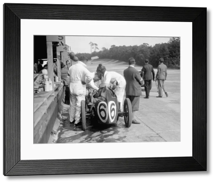 Framed Print : Austin 747 cc car of Charles Goodacre retired from the BRDC 500 Miles Race, Brooklands, 1931 Framed Print : Austin 747 cc car of Charles Goodacre retired from the BRDC 500 Miles Race, Brooklands, 1931