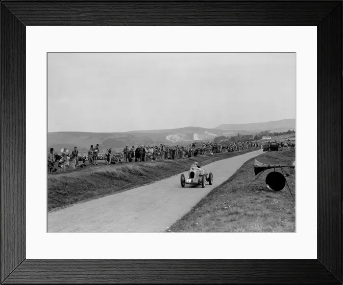Framed Print : MG of Denis Evans competing at the Lewes Speed Trials, Sussex, 1938. Artist: Bill Brunell Framed Print : MG of Denis Evans competing at the Lewes Speed Trials, Sussex, 1938. Artist: Bill Brunell