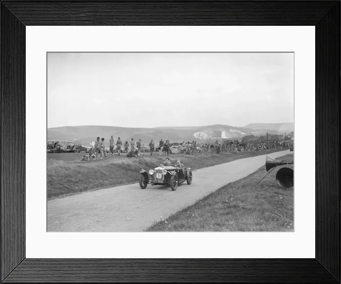 Framed Print : 1926 Frazer-Nash of JG Clarke competing at the Lewes Speed Trials, Sussex, 1938. Artist Framed Print : 1926 Frazer-Nash of JG Clarke competing at the Lewes Speed Trials, Sussex, 1938. Artist