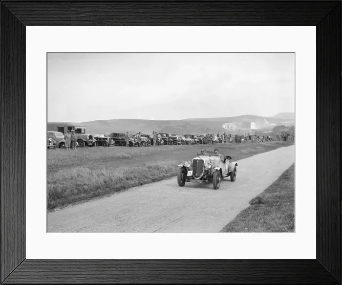 Framed Print : Ford V8 open tourer of GJC Matthews competing at the Lewes Speed Trials, Sussex, 1938 Framed Print : Ford V8 open tourer of GJC Matthews competing at the Lewes Speed Trials, Sussex, 1938