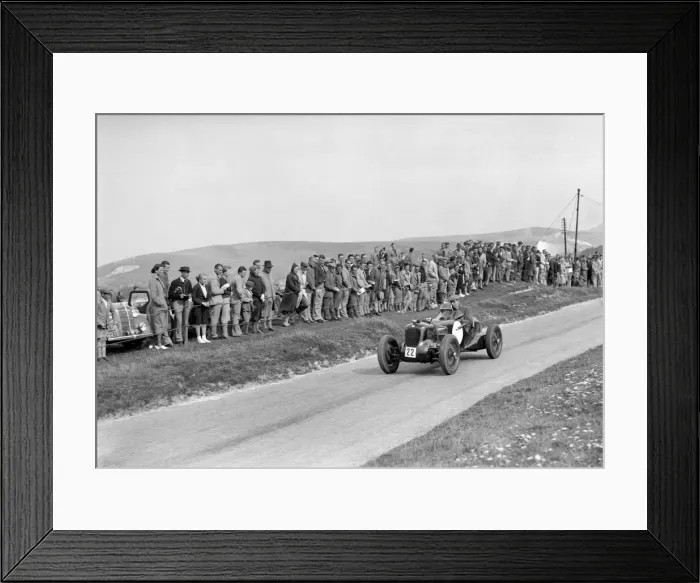 Framed Print : MG R type of Sir Clive Edwards competing at the Lewes Speed Trials, Sussex, 1938 Framed Print : MG R type of Sir Clive Edwards competing at the Lewes Speed Trials, Sussex, 1938