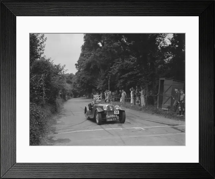 Framed Print : Morgan of TH Cole Jr at the MCC Torquay Rally, July 1937. Artist: Bill Brunell Framed Print : Morgan of TH Cole Jr at the MCC Torquay Rally, July 1937. Artist: Bill Brunell
