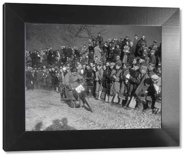 172 cc SOS of RWH Hole competing in the MCC Lands End Trial, Beggars Roost, Devon, 1936