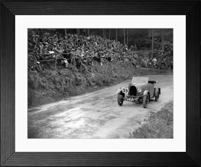 Framed Print : Bugatti Type 40 of Miss C Turner at the Shelsley Walsh Amateur Hillclimb, Worcestershire, 1929 Framed Print : Bugatti Type 40 of Miss C Turner at the Shelsley Walsh Amateur Hillclimb, Worcestershire, 1929