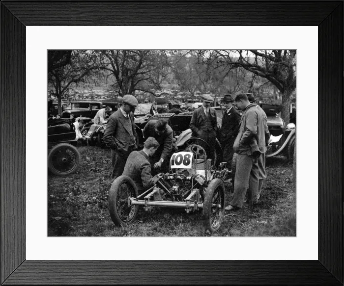 Framed Print : Shelsley Special car at the Shelsley Walsh Amateur Hillclimb, Worcestershire, 1929 Framed Print : Shelsley Special car at the Shelsley Walsh Amateur Hillclimb, Worcestershire, 1929