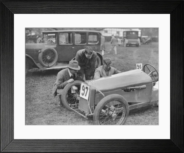 Framed Print : Becke Special car at the Shelsley Walsh Amateur Hillclimb, Worcestershire, 1929. Artist Framed Print : Becke Special car at the Shelsley Walsh Amateur Hillclimb, Worcestershire, 1929. Artist