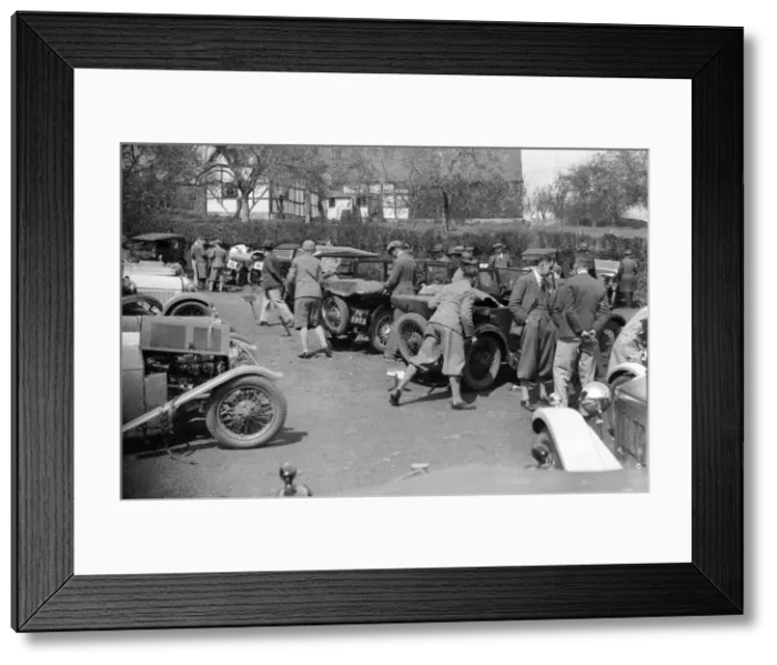Framed Print : Riley Brooklands at the Shelsley Walsh Amateur Hillclimb, Worcestershire, 1929. Artist Framed Print : Riley Brooklands at the Shelsley Walsh Amateur Hillclimb, Worcestershire, 1929. Artist