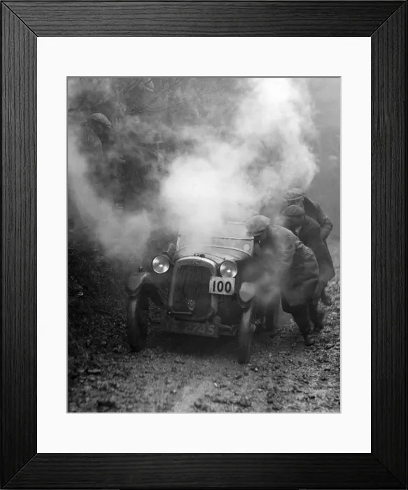 Framed Print : Austin GE Cup model of RH Massey at the MCC Exeter Trial, Meerhay, Dorset, 1930. Artist Framed Print : Austin GE Cup model of RH Massey at the MCC Exeter Trial, Meerhay, Dorset, 1930. Artist