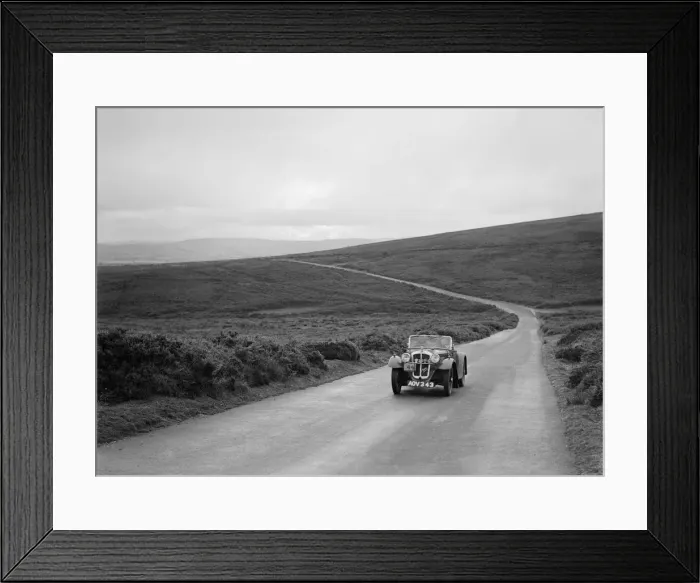 Framed Print : Austin 7 of JG Orford, winner of a premier award at the MCC Torquay Rally, July 1937 Framed Print : Austin 7 of JG Orford, winner of a premier award at the MCC Torquay Rally, July 1937