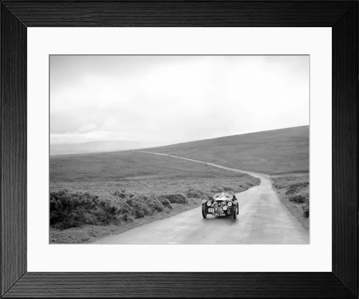 Framed Print : Morgan 3 wheeler of JF Kentish, winner of a bronze award at the MCC Torquay Rally, July 1937 Framed Print : Morgan 3 wheeler of JF Kentish, winner of a bronze award at the MCC Torquay Rally, July 1937