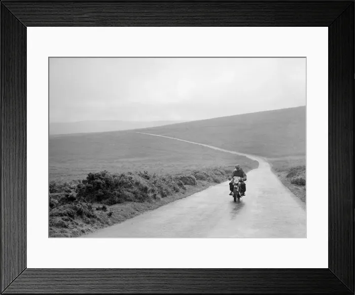 Framed Print : 500 cc DKW of GEH Godber-Ford, winner of a premier award, MCC Torquay Rally, July 1937 Framed Print : 500 cc DKW of GEH Godber-Ford, winner of a premier award, MCC Torquay Rally, July 1937