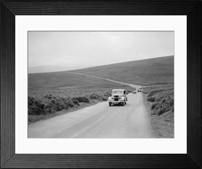 Framed Print : Riley of JM Laing, winner of a bronze award at the MCC Torquay Rally, July 1937. Artist Framed Print : Riley of JM Laing, winner of a bronze award at the MCC Torquay Rally, July 1937. Artist