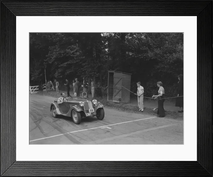 Framed Print : 1935 Frazer-Nash BMW of DN Leon competing at the MCC Torquay Rally, July 1937. Artist: Bill Brunell Framed Print : 1935 Frazer-Nash BMW of DN Leon competing at the MCC Torquay Rally, July 1937. Artist: Bill Brunell