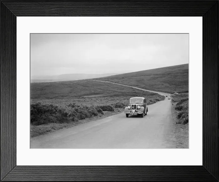Framed Print : Standard Flying 12 of WJ Haward, winner of a bronze award at the MCC Torquay Rally, July 1937 Framed Print : Standard Flying 12 of WJ Haward, winner of a bronze award at the MCC Torquay Rally, July 1937
