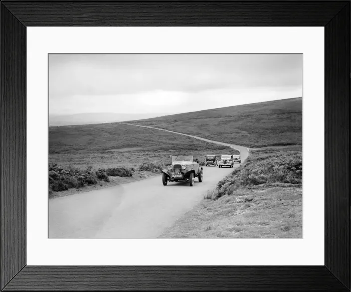 Framed Print : Ford V8s of WCN Norton and J Harrison competing at the MCC Torquay Rally, July 1937 Framed Print : Ford V8s of WCN Norton and J Harrison competing at the MCC Torquay Rally, July 1937