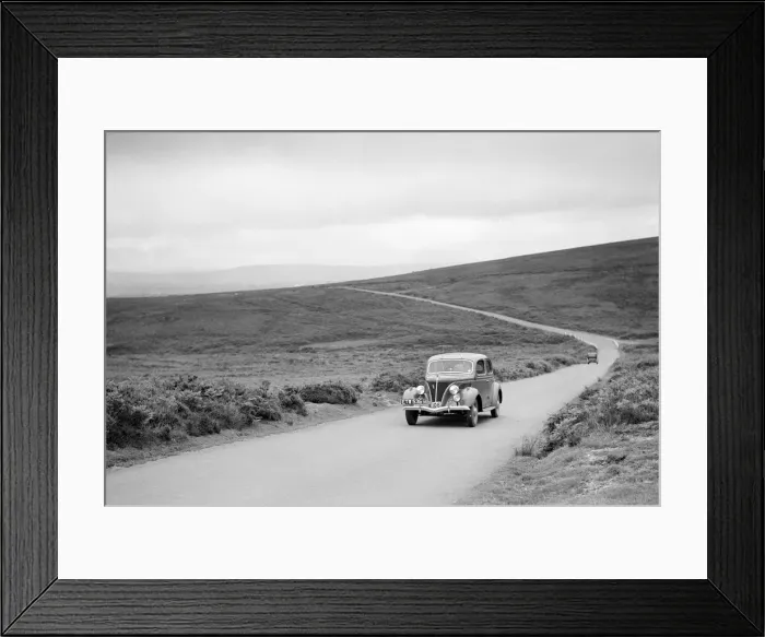 Framed Print : Ford V8 of J McEvoy, winner of a bronze award at the MCC Torquay Rally, July 1937 Framed Print : Ford V8 of J McEvoy, winner of a bronze award at the MCC Torquay Rally, July 1937