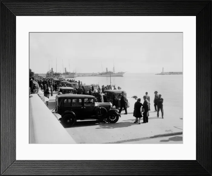 Framed Print : Monte Carlo Rally, 1930. Artist: Bill Brunell