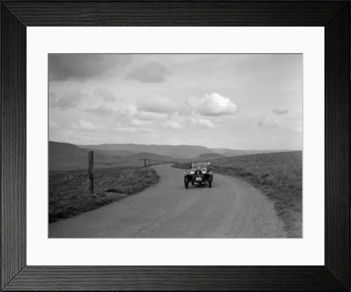 Framed Print : 1496 cc Frazer-Nash competing in a motoring trial. Artist: Bill Brunell Framed Print : 1496 cc Frazer-Nash competing in a motoring trial. Artist: Bill Brunell