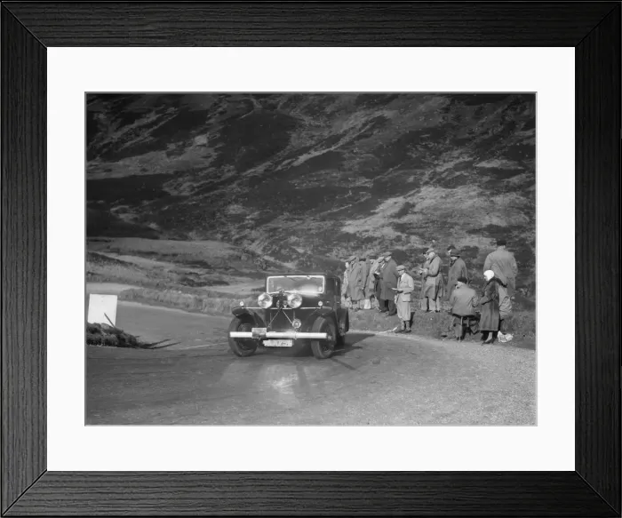 Framed Print : Talbot saloon competing in the RSAC Scottish Rally, Devils Elbow, Glenshee, 1934 Framed Print : Talbot saloon competing in the RSAC Scottish Rally, Devils Elbow, Glenshee, 1934