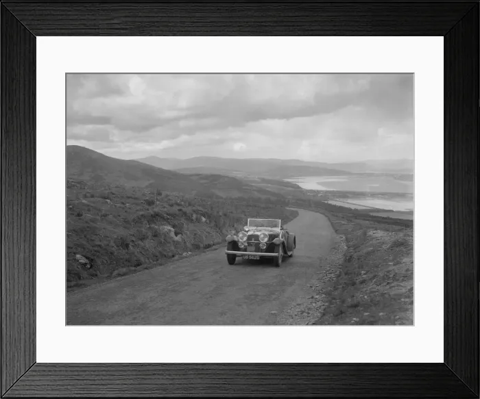 Framed Print : Alvis Speed Twenty tourer competing in the RSAC Scottish Rally, 1934. Artist: Bill Brunell Framed Print : Alvis Speed Twenty tourer competing in the RSAC Scottish Rally, 1934. Artist: Bill Brunell