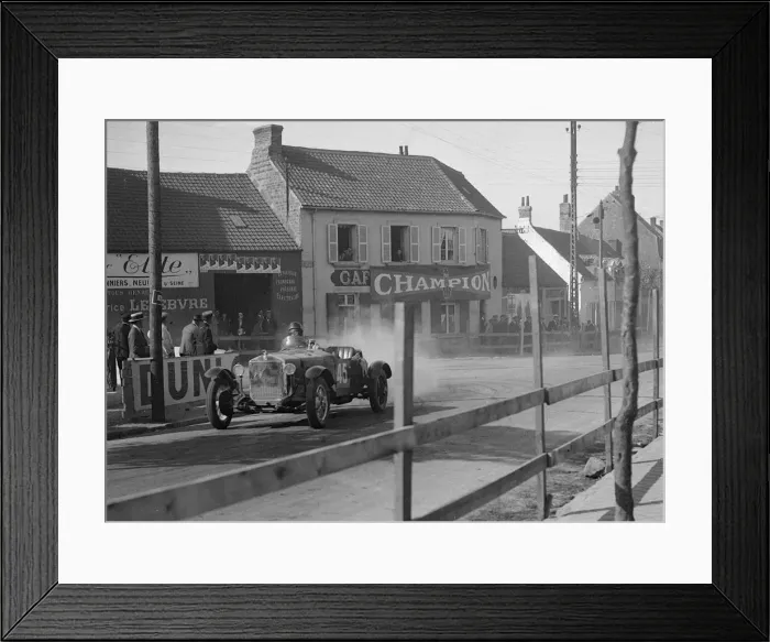 Framed Print : Alfa Romeo of FW Stiles, Boulogne Motor Week, France, 1928. Artist: Bill Brunell Framed Print : Alfa Romeo of FW Stiles, Boulogne Motor Week, France, 1928. Artist: Bill Brunell