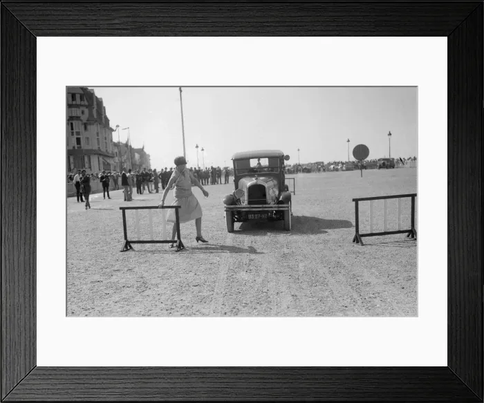 Framed Print : Citroen competing at Boulogne Motor Week, France, 1928. Artist: Bill Brunell Framed Print : Citroen competing at Boulogne Motor Week, France, 1928. Artist: Bill Brunell