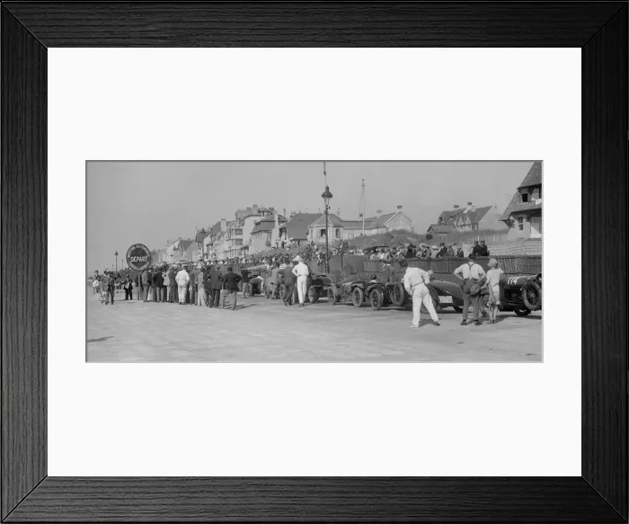 Framed Print : Cars on the seafront at Le Touquet, Boulogne Motor Week, France, 1928. Artist: Bill Brunell Framed Print : Cars on the seafront at Le Touquet, Boulogne Motor Week, France, 1928. Artist: Bill Brunell