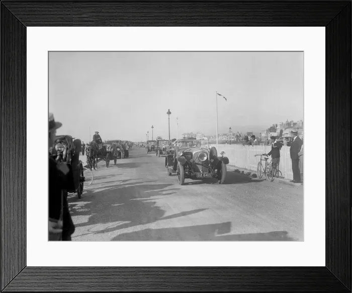 Framed Print : Bentley 4-seater of SK Thornley at Boulogne Motor Week, France, 1928. Artist: Bill Brunell Framed Print : Bentley 4-seater of SK Thornley at Boulogne Motor Week, France, 1928. Artist: Bill Brunell