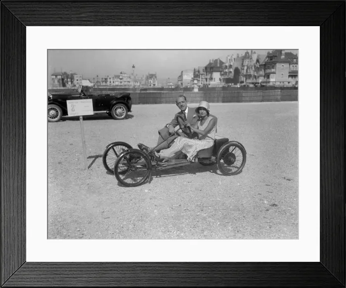Framed Print : Auto Red Bug electric buckboard at Boulogne Motor Week, France, 1928. Artist: Bill Brunell Framed Print : Auto Red Bug electric buckboard at Boulogne Motor Week, France, 1928. Artist: Bill Brunell