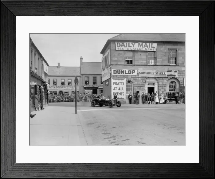 Framed Print : Tim Birkins Alfa Romeo at the RAC TT Race, Conway Square, Newtonards, Northern Ireland, 1932 Framed Print : Tim Birkins Alfa Romeo at the RAC TT Race, Conway Square, Newtonards, Northern Ireland, 1932