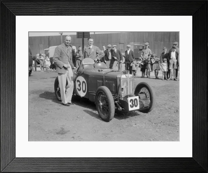 Framed Print : MG C type Midget of Frank Stanley Barnes at the RAC TT Race, Ards Circuit, Belfast, 1932 Framed Print : MG C type Midget of Frank Stanley Barnes at the RAC TT Race, Ards Circuit, Belfast, 1932