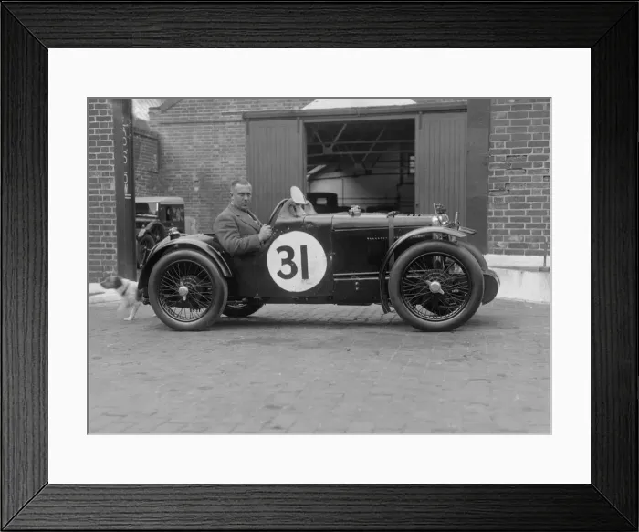 Framed Print : MG C type Midget of Cyril Paul at the RAC TT Race, Ards Circuit, Belfast, 1932. Artist Framed Print : MG C type Midget of Cyril Paul at the RAC TT Race, Ards Circuit, Belfast, 1932. Artist