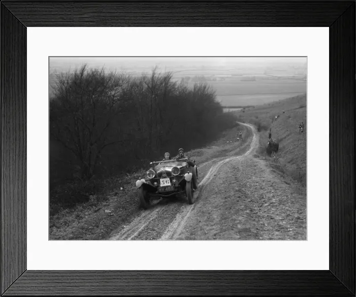 Framed Print : Frazer-Nash Boulogne 2-seater competing in a trial, Crowell Hill, Chinnor, Oxfordshire, 1930s Framed Print : Frazer-Nash Boulogne 2-seater competing in a trial, Crowell Hill, Chinnor, Oxfordshire, 1930s