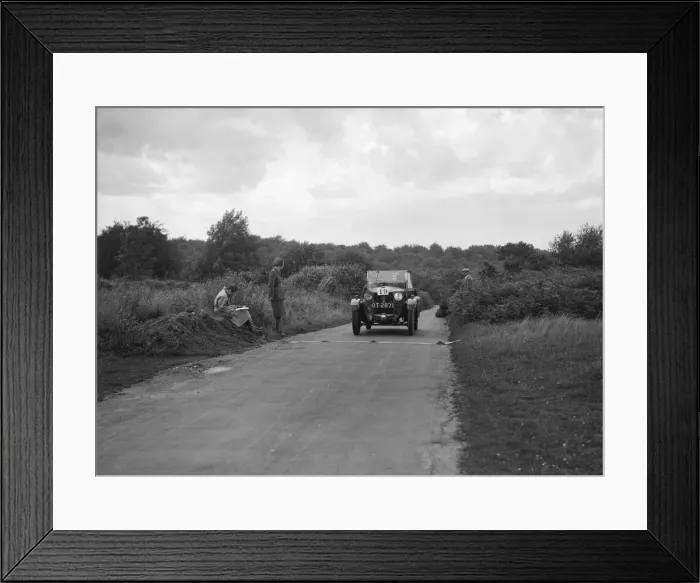Framed Print : Car taking part in a First Aid Nursing Yeomanry trial or rally, 1931. Artist: Bill Brunell Framed Print : Car taking part in a First Aid Nursing Yeomanry trial or rally, 1931. Artist: Bill Brunell