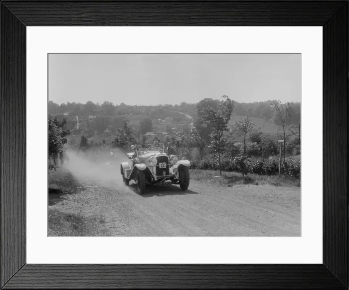 Framed Print : Vauxhall 30 / 98 of G Warburton, BOC Hill Climb, Chalfont St Peter, Buckinghamshire, 1932 Framed Print : Vauxhall 30 / 98 of G Warburton, BOC Hill Climb, Chalfont St Peter, Buckinghamshire, 1932