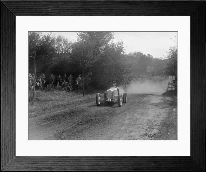 Framed Print : Frazer-Nash single seater, Bugatti Owners Club Hill Climb, Chalfont St Peter, Buckinghamshire, 1935 Framed Print : Frazer-Nash single seater, Bugatti Owners Club Hill Climb, Chalfont St Peter, Buckinghamshire, 1935