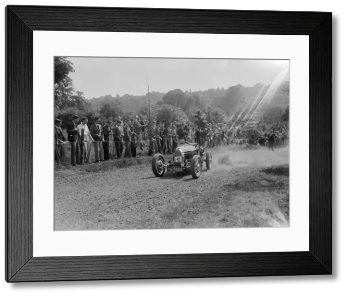 Framed Print : Bugatti Type 35, Bugatti Owners Club Hill Climb, Chalfont St Peter, Buckinghamshire, 1935