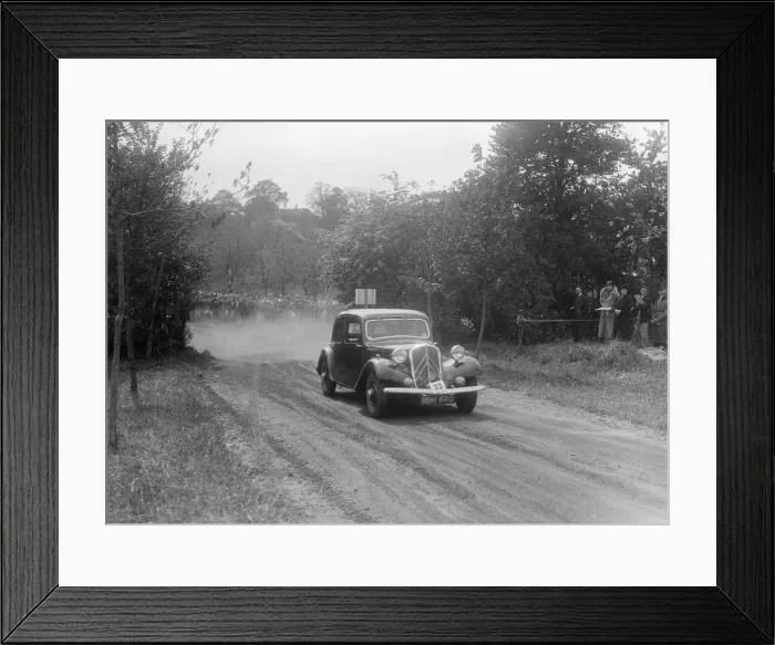 Framed Print : Citroen saloon, Bugatti Owners Club Hill Climb, Chalfont St Peter, Buckinghamshire, 1935 Framed Print : Citroen saloon, Bugatti Owners Club Hill Climb, Chalfont St Peter, Buckinghamshire, 1935