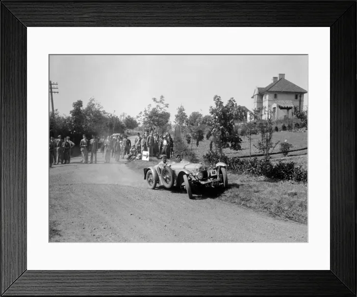 Framed Print : 1929 Rally, Bugatti Owners Club Hill Climb, Chalfont St Peter, Buckinghamshire, 1935 Framed Print : 1929 Rally, Bugatti Owners Club Hill Climb, Chalfont St Peter, Buckinghamshire, 1935