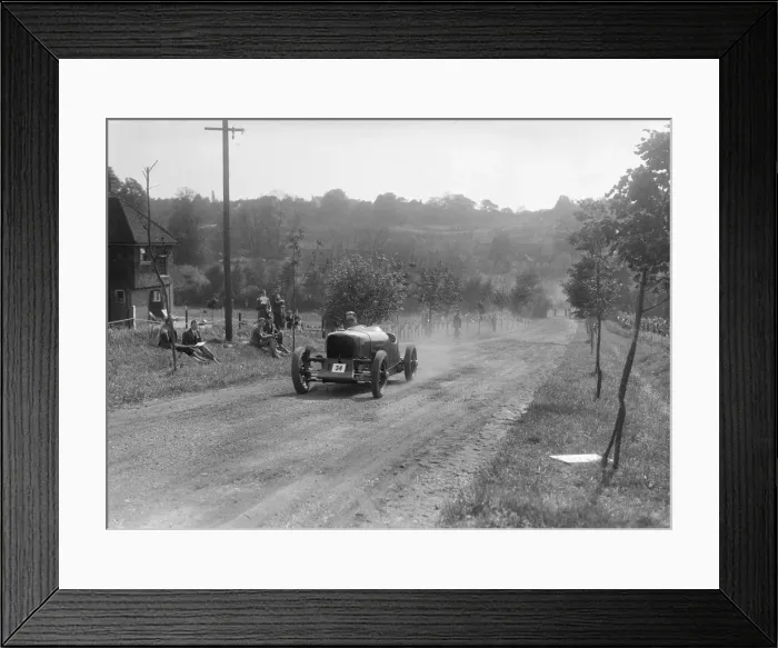 Framed Print : Bugatti Owners Club Hill Climb, Chalfont St Peter, Buckinghamshire, 1935. Artist: Bill Brunell Framed Print : Bugatti Owners Club Hill Climb, Chalfont St Peter, Buckinghamshire, 1935. Artist: Bill Brunell
