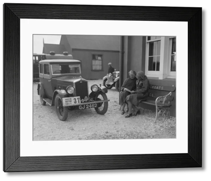 Framed Print : Wolseley Hornet of Morna Vaughan, B&HMC Brighton Motor Rally, John O Groats, Scotland, 1930 Framed Print : Wolseley Hornet of Morna Vaughan, B&HMC Brighton Motor Rally, John O Groats, Scotland, 1930