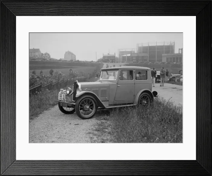Framed Print : Wolseley Hornet saloon of DEM Douglas-Morris at the B&HMC Brighton Motor Rally, 1930 Framed Print : Wolseley Hornet saloon of DEM Douglas-Morris at the B&HMC Brighton Motor Rally, 1930