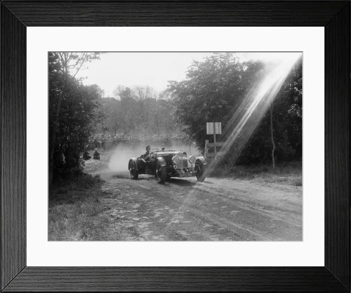 Framed Print : Aston Martin, Bugatti Owners Club Hill Climb, Chalfont St Peter, Buckinghamshire, 1935 Framed Print : Aston Martin, Bugatti Owners Club Hill Climb, Chalfont St Peter, Buckinghamshire, 1935