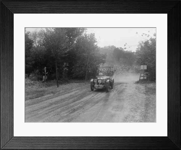 Framed Print : MG C type, Bugatti Owners Club Hill Climb, Chalfont St Peter, Buckinghamshire, 1935 Framed Print : MG C type, Bugatti Owners Club Hill Climb, Chalfont St Peter, Buckinghamshire, 1935